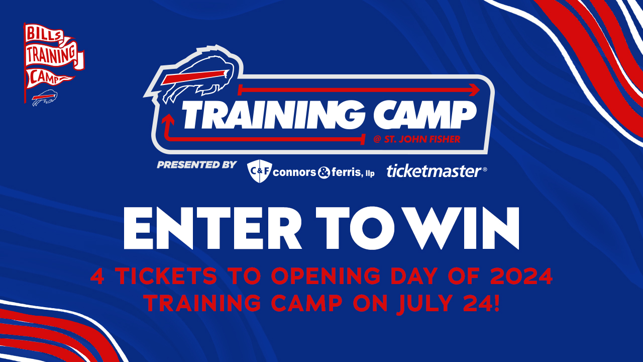 Buffalo Bills Training Camp Tickets Sweepstakes